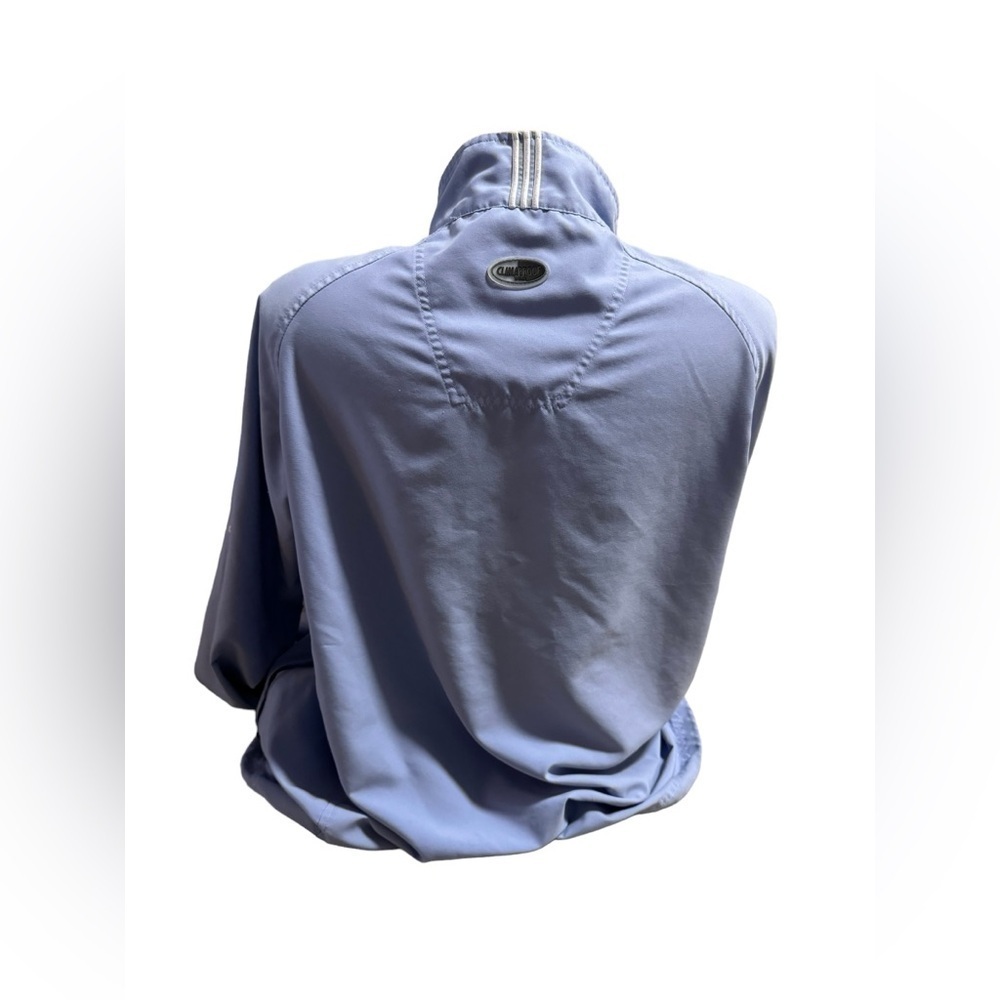 ADIDAS Women's Light Baby Blue Lightweight Vented Athletic Jacket Size XL - Picture 2 of 10
